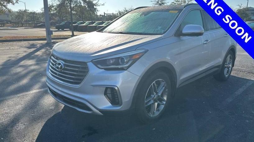 HYUNDAI SANTA FE 2018 KM8SR4HF9JU286757 image